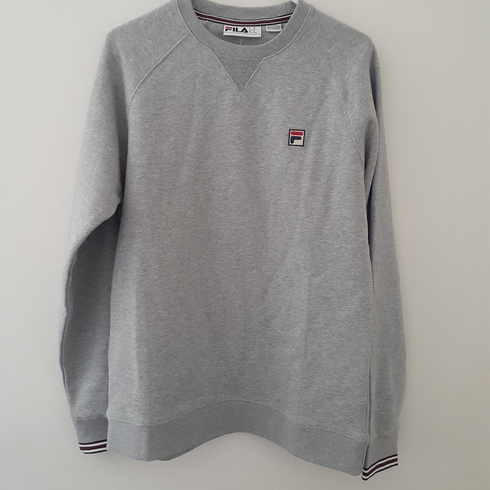 Fila Pozzi Mens Crewneck Grey